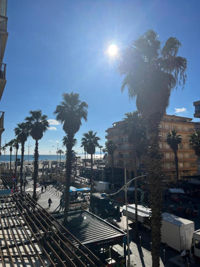 Superbe T2 Vue Mer, Clim, Parking Gratuit Canet-en-Roussillon Exterior photo